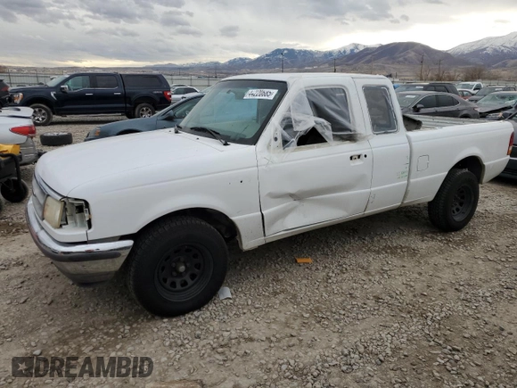 1997 Ford Ranger XLT with VIN 1FTCR14X7VPA62820, listed as a Copart auction lot 44220685 with 134,973 mi miles and Salvage Title. Bid and sale history available at DreamBid. Image 1.