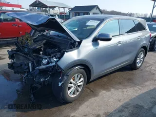 2020 Kia Sorento LX V6 with VIN 5XYPG4A56LG638084, listed as a IAAI auction lot 41474602 with 89,244 mi miles. Bid and sale history available at carsss.com. Image 19.