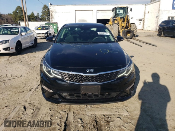 2020 Kia Optima LX with VIN 5XXGT4L37LG404161, listed as a Copart auction lot 46600795 with 57,425 mi miles and Salvage Title. Bid and sale history available at carsss.com. Image 5.
