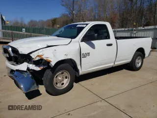 2023 Ram 1500 Tradesman z VIN 3C6JR6DG4PG664982, wystawiony jako Copart lot #48566435 z przebiegiem 21 317 mil mil oraz Czysty tytuł • Clean title. Historia ofert i sprzedaży dostępna na DreamBid. Obrazek 1.