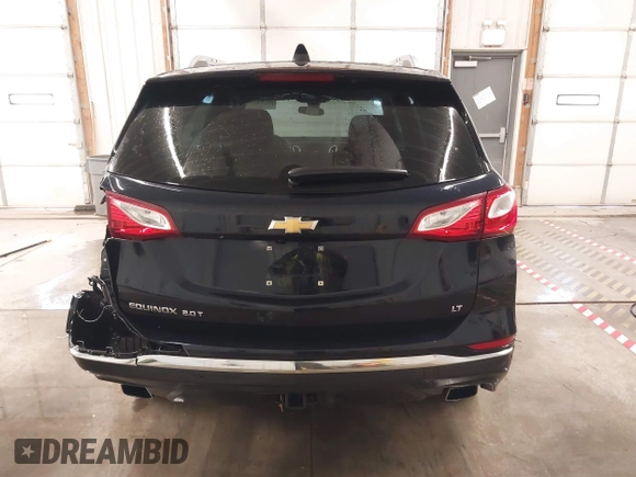 2020 Chevrolet Equinox LT with VIN 2GNAXLEX1L6206969, listed as a IAAI auction lot 40982322 with 68,538 mi miles. Bid and sale history available at carsss.com. Image 16.
