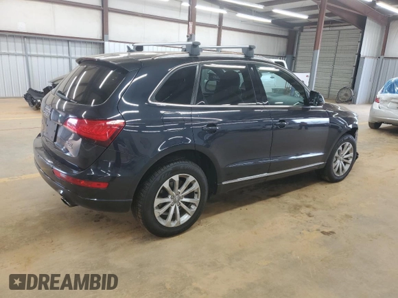 2014 Audi Q5 Premium Plus with VIN WA1LFAFP6EA052556, listed as a Copart auction lot 60723085 with 99,312 mi miles and Salvage title. Bid and sale history available at DreamBid. Image 3.