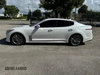 2018 Kia Stinger with VIN KNAE15LAXJ6032888, listed as a Copart auction lot 80171614 with 155,318 mi miles and Non Repairable. Bid and sale history available at DreamBid. Image 12.