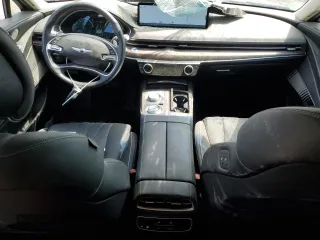 2023 Genesis G80 with VIN KMTGE4S17PU007500, listed as a Copart auction lot 53952055 with 6,226 mi miles and Clean Title. Bid and sale history available at carsss.com. Image 8.