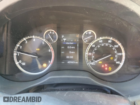 2021 Lexus GX with VIN JTJAM7BX2M5302214, listed as a Copart auction lot 52643015 with 40,965 mi miles and Salvage Title. Bid and sale history available at carsss.com. Image 9.