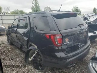 2019 Ford Explorer Sport with VIN 1FM5K8GT4KGB04110, listed as a Copart auction lot 55940365 with 84,721 mi miles and Salvage title. Bid and sale history available at DreamBid. Image 2.