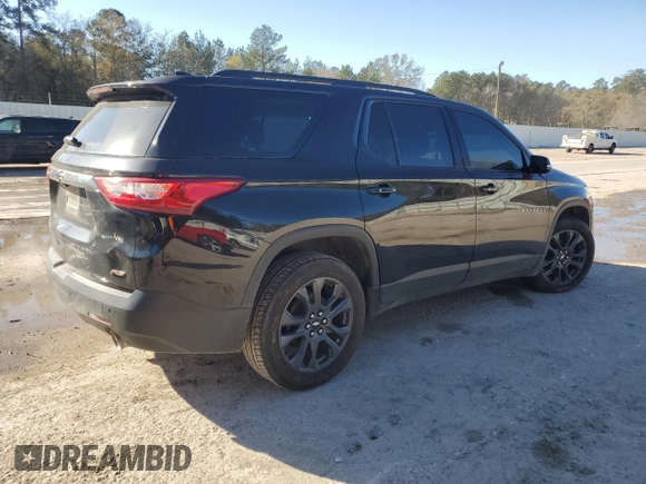 2019 Chevrolet Traverse RS z VIN 1GNERJKW3KJ310442, wystawiony jako Copart lot #84848134 z przebiegiem 147 392 mil mil oraz Szkoda całkowita • Salvage title. Historia ofert i sprzedaży dostępna na DreamBid. Obrazek 3.