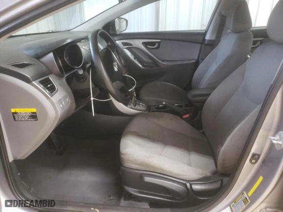 2013 Hyundai Elantra Limited with VIN KMHDH4AE2DU643519, listed as a Copart auction lot 85340834 with 206,363 mi miles and Salvage Title. Bid and sale history available at carsss.com. Image 7.