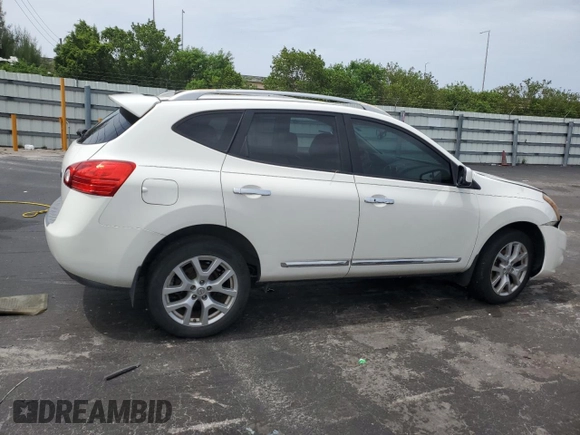 2011 Nissan Rogue SV z VIN JN8AS5MT4BW180927, wystawiony jako Copart lot #59509995 z przebiegiem 90 857 mil mil oraz Szkoda całkowita • Salvage title. Historia ofert i sprzedaży dostępna na DreamBid. Obrazek 3.