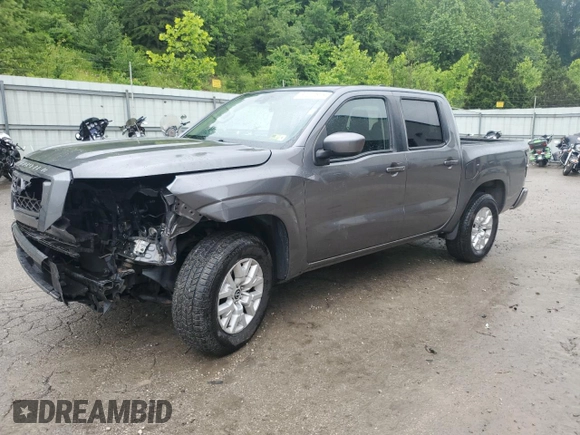 2022 Nissan Frontier Pro-4X z VIN 1N6ED1EK8NN638918, wystawiony jako Copart lot #61012615 z przebiegiem 59 297 mil mil oraz Szkoda całkowita • Salvage title. Historia ofert i sprzedaży dostępna na DreamBid. Obrazek 1.