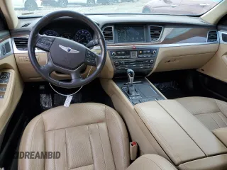 2016 Hyundai Genesis 3.8L with VIN KMHGN4JE0GU128559, listed as a Copart auction lot 70786924 with 84,452 mi miles and Salvage Title. Bid and sale history available at carsss.com. Image 8.