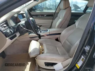 2009 BMW 7 Series 750i with VIN WBAKA83559CY33507, listed as a Copart auction lot 50502475 with 0 mi miles and Clean Title. Bid and sale history available at carsss.com. Image 7.