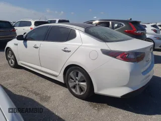 2014 Kia Optima Hybrid EX with VIN KNAGN4AD5E5066639, listed as a Copart auction lot 74722304 with 0 mi miles and Salvage Title. Bid and sale history available at carsss.com. Image 2.