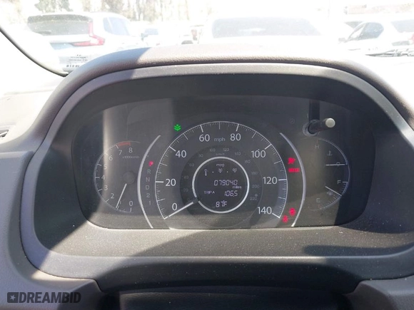2014 Honda CR-V EX with VIN 5J6RM3H52EL006962, listed as a IAAI auction lot 41943567 with 79,040 mi miles. Bid and sale history available at carsss.com. Image 15.