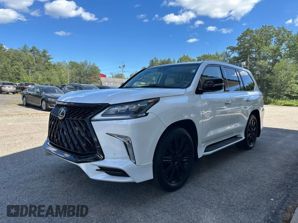 2017 Lexus LX 570 z VIN JTJHY7AX7H4243757, wystawiony jako Copart lot #66006545 z przebiegiem 94 422 mil mil oraz Czysty tytuł • Clean title. Historia ofert i sprzedaży dostępna na DreamBid. Obrazek 2.