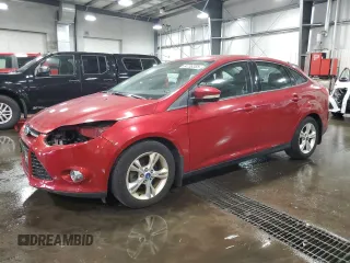 2012 Ford Focus SE with VIN 1FAHP3F23CL100448, listed as a Copart auction lot 64738355 with 118,191 mi miles and Salvage title. Bid and sale history available at DreamBid. Image 1.