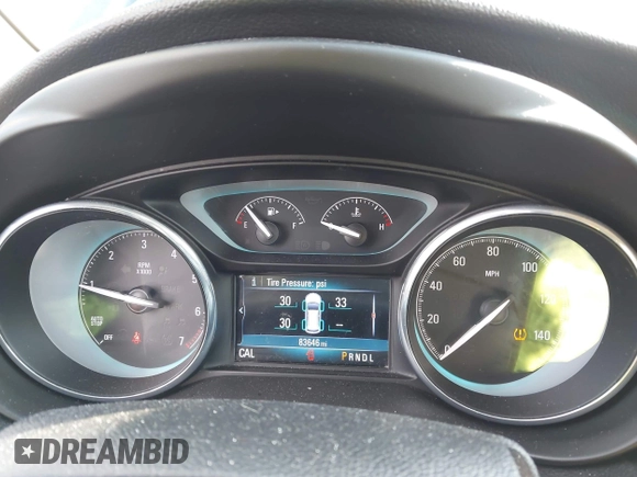 2017 Buick Envision Essence with VIN LRBFXBSA7HD164145, listed as a IAAI auction lot 41930844 with 83,646 mi miles and . Bid and sale history available at carsss.com. Image 7.
