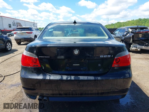 2005 BMW 5 Series 525i with VIN WBANA53595B857210, listed as a IAAI auction lot 42200171 with 321,128 mi miles and . Bid and sale history available at DreamBid. Image 16.