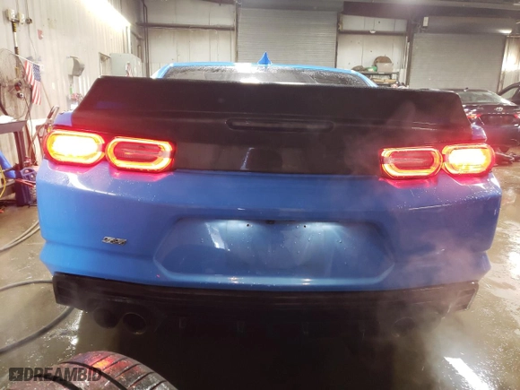 2022 Chevrolet Camaro 1SS with VIN 1G1FF1R77N0125009, listed as a Copart auction lot 41690495 with 19,071 mi miles and Non Repairable. Bid and sale history available at carsss.com. Image 6.