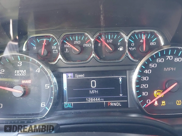 2017 Chevrolet Silverado 1500 LT with VIN 3GCPCREC1HG380406, listed as a IAAI auction lot 42031974 with 128,444 mi miles. Bid and sale history available at carsss.com. Image 7.