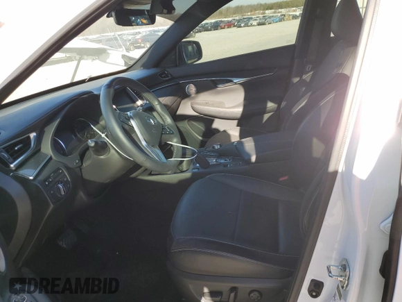 2023 Infiniti QX50 Sport with VIN 3PCAJ5FAXPF123167, listed as a Copart auction lot 89006135 with 22,493 mi miles and Salvage title. Bid and sale history available at DreamBid. Image 7.