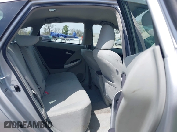 2011 Toyota Prius I with VIN JTDKN3DU5B0278291, listed as a IAAI auction lot 42051410 with 150,677 mi miles. Bid and sale history available at carsss.com. Image 8.