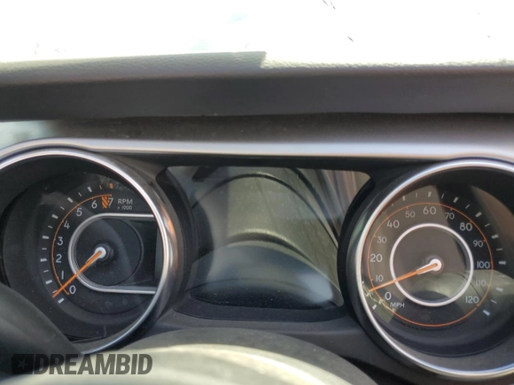 2021 Jeep Gladiator 80th Anniversary с VIN 1C6HJTAG2ML513632, выставлен на аукционе Copart как лот 57140595 с пробегом Не указан миль и Списание • Salvage title. История ставок и продаж доступна на DreamBid. Изображение 9.
