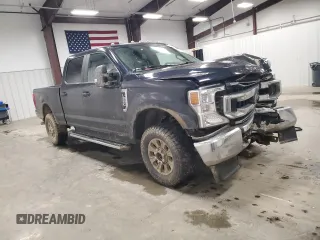 2022 Ford F-250 XL with VIN 1FT7W2BN7NEC97912, listed as a Copart auction lot 57784455 with 74,699 mi miles and Salvage title. Bid and sale history available at DreamBid. Image 4.