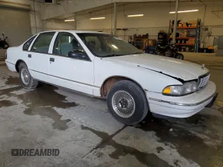 1996 Chevrolet Caprice Classic 1SA Special Value Pkg with VIN 1G1BL52W7TR102502, listed as a Copart auction lot 53508415 with 0 mi miles and Clean Title. Bid and sale history available at carsss.com. Image 4.
