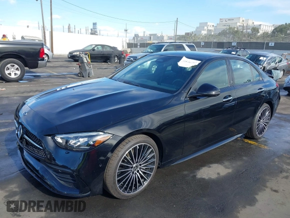 2024 Mercedes-Benz C 300 with VIN W1KAF4GB6RR171657, listed as a IAAI auction lot 41232985 with 9,213 mi miles and . Bid and sale history available at DreamBid. Image 17.