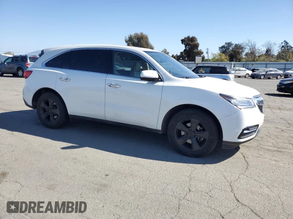 2016 Acura MDX с VIN 5FRYD3H20GB018622, выставлен на аукционе Copart как лот 53746995 с пробегом 66 110 миль миль и Списание • Salvage title. История ставок и продаж доступна на DreamBid. Изображение 4.