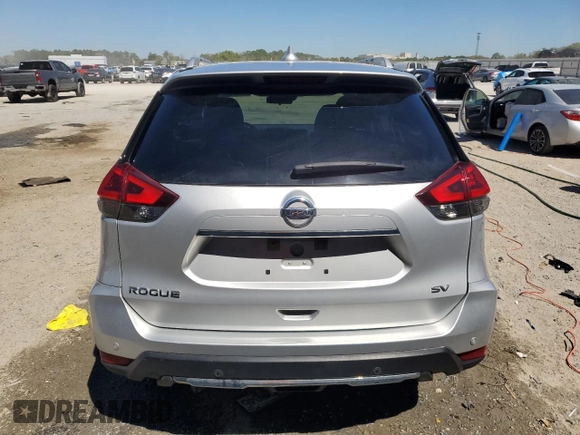2019 Nissan Rogue SV with VIN KNMAT2MT0KP525548, listed as a Copart auction lot 49007295 with 91,305 mi miles and Non Repairable. Bid and sale history available at DreamBid. Image 6.