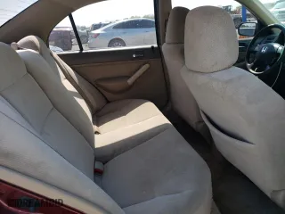 2002 Honda Civic LX with VIN 2HGES16522H536487, listed as a Copart auction lot 52560635 with 121,970 mi miles and Salvage Title. Bid and sale history available at carsss.com. Image 10.