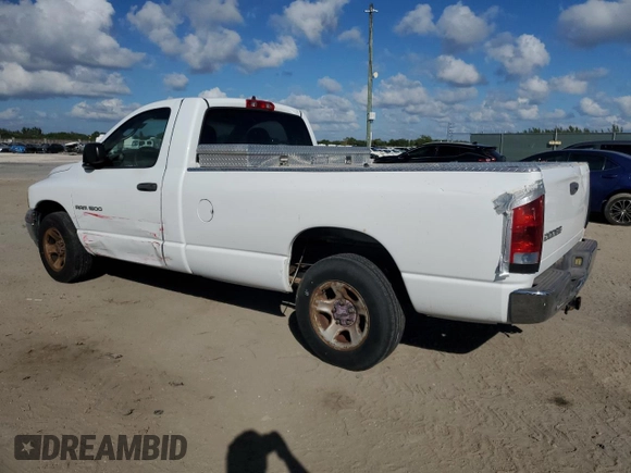 2002 Dodge 1500 with VIN 1D7HA16K32J224753, listed as a Copart auction lot 79841324 with 117,715 mi miles and Salvage Title. Bid and sale history available at DreamBid. Image 2.