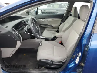 2015 Honda Civic EX with VIN 19XFB2F87FE075744, listed as a Copart auction lot 53816995 with 63,374 mi miles and Salvage Title. Bid and sale history available at DreamBid. Image 7.
