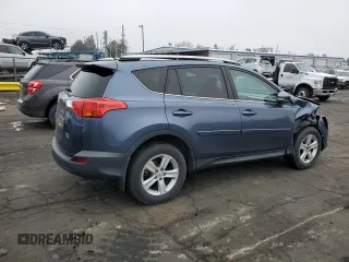 2013 Toyota RAV4 XLE with VIN 2T3RFREV1DW043374, listed as a Copart auction lot 45702945 with 122,830 mi miles and Salvage Title. Bid and sale history available at carsss.com. Image 3.