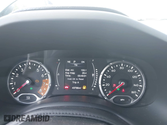 2021 Jeep Renegade Jeepster с VIN ZACNJCAB1MPM80678, выставлен на аукционе IAAI как лот 42528668 с пробегом 43 766 миль миль и . История ставок и продаж доступна на DreamBid. Изображение 7.