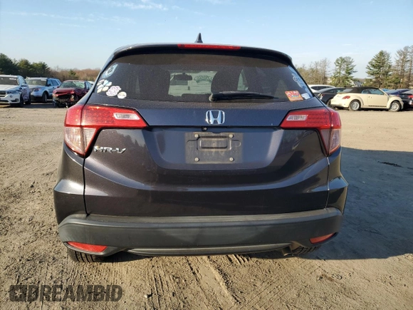 2017 Honda HR-V EX with VIN 3CZRU5H57HM724683, listed as a Copart auction lot 49206755 with 54,930 mi miles and Salvage Title. Bid and sale history available at carsss.com. Image 6.