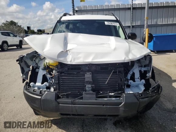 2025 Ford Bronco Sport Big Bend with VIN 3FMCR9BN0SRE09078, listed as a Copart auction lot 62076265 with 7,622 mi miles and Clean title. Bid and sale history available at DreamBid. Image 5.