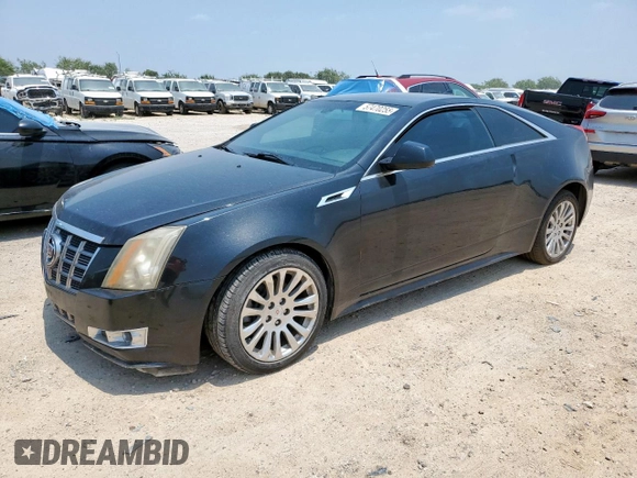 2012 Cadillac CTS Premium with VIN 1G6DS1E37C0111074, listed as a Copart auction lot 57470255 with 135,340 mi miles and Clean title. Bid and sale history available at DreamBid. Image 1.