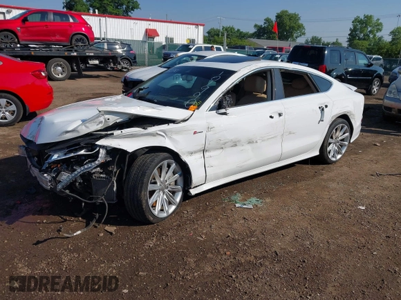 2012 Audi A7 Prestige with VIN WAU3GAFC1CN101990, listed as a IAAI auction lot 42452981 with Not provided miles and . Bid and sale history available at DreamBid. Image 6.
