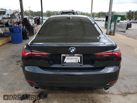 2021 BMW 4 Series 430i z VIN WBA53AP0XMCH56237, wystawiony jako Copart lot #51148215 z przebiegiem 39 686 mil mil oraz Szkoda całkowita • Salvage title. Historia ofert i sprzedaży dostępna na DreamBid. Obrazek 6.