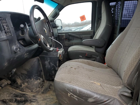 2016 Chevrolet Express Cargo Van with VIN 1GCZGHFG8G1208024, listed as a Copart auction lot 86524744 with 104,085 mi miles and Salvage Title. Bid and sale history available at carsss.com. Image 7.