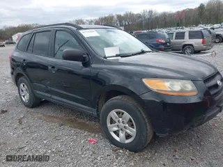 2009 Hyundai Santa Fe GLS with VIN 5NMSG13D39H307765, listed as a IAAI auction lot 41736460 with 1 mi miles. Bid and sale history available at carsss.com. Image 1.