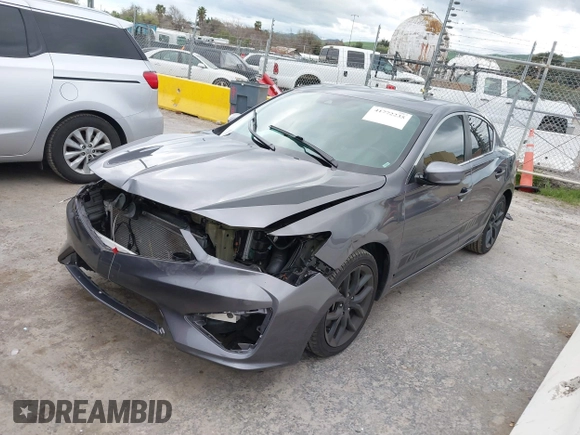 2022 Acura ILX with VIN 19UDE2F37NA004940, listed as a IAAI auction lot 41772235 with 31,920 mi miles and . Bid and sale history available at DreamBid. Image 2.
