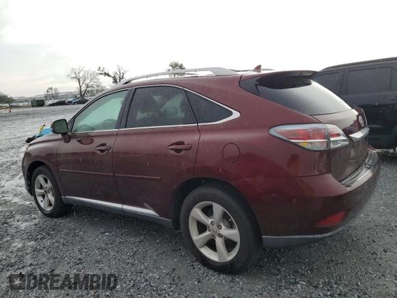 2013 Lexus RX 350 with VIN 2T2BK1BA6DC160048, listed as a Copart auction lot 63109155 with 208,173 mi miles and Salvage title. Bid and sale history available at DreamBid. Image 2.