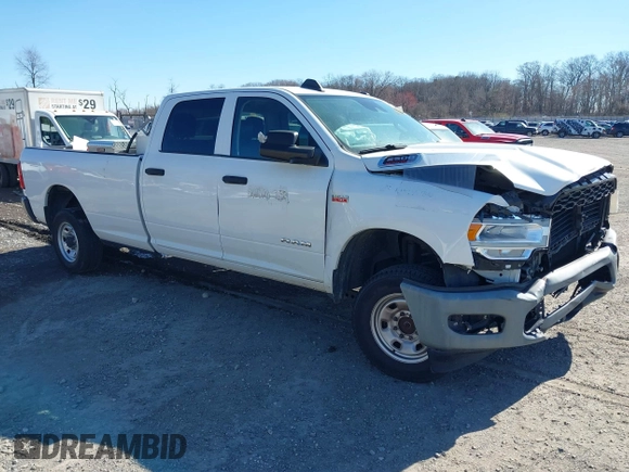 2019 Ram 2500 Tradesman with VIN 3C6UR5HJ3KG574034, listed as a IAAI auction lot 41779145 with 75,188 mi miles and . Bid and sale history available at DreamBid. Image 1.