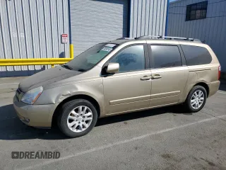 2006 Kia Sedona LX with VIN KNDMB233366062155, listed as a Copart auction lot 64695145 with Not provided miles and Clean title. Bid and sale history available at DreamBid. Image 1.