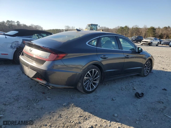 2022 Hyundai Sonata Limited with VIN KMHL34J27NA226836, listed as a Copart auction lot 47285325 with 38,508 mi miles and Salvage Title. Bid and sale history available at carsss.com. Image 3.