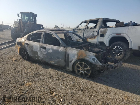 2006 Infiniti G35 with VIN JNKCV51E26M518245, listed as a Copart auction lot 74466934 with Not Provided miles and Non Repairable. Bid and sale history available at DreamBid. Image 4.
